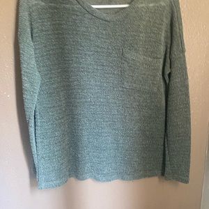Green soft sweatshirt